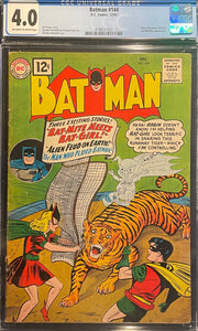 Batman #144   CGC 4.0