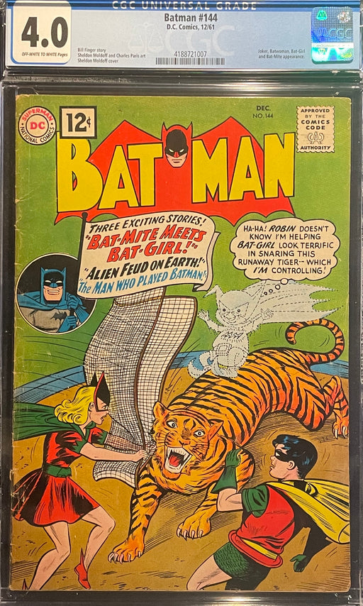 Batman #144   CGC 4.0