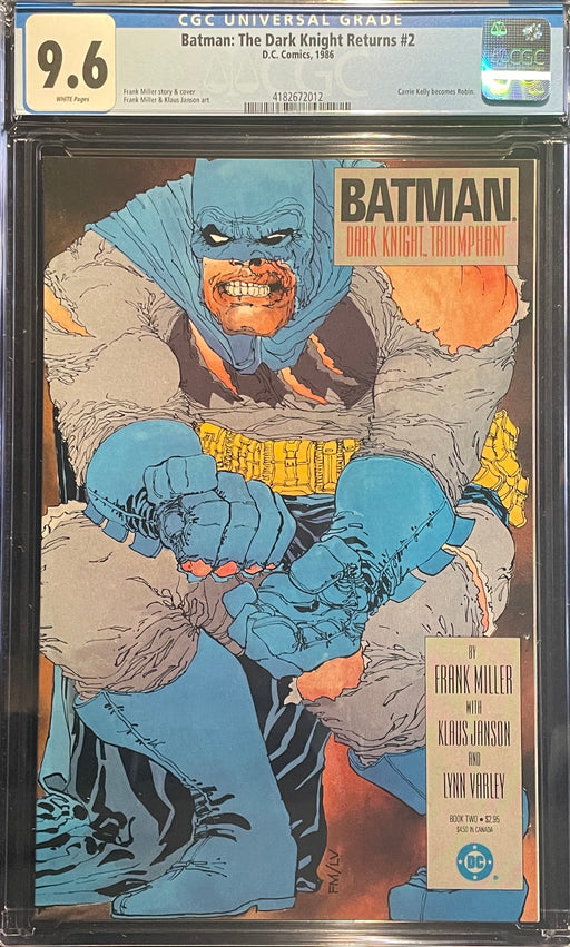 Batman: The Dark Knight #  2 CGC 9.6