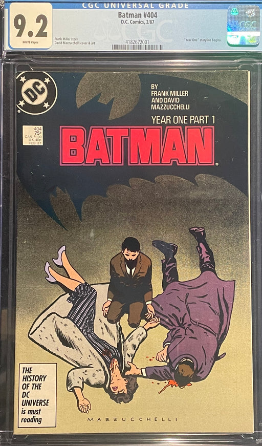 Batman #404-407 Year One Set