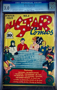 All Star Comics #  3 CGC 3.0
