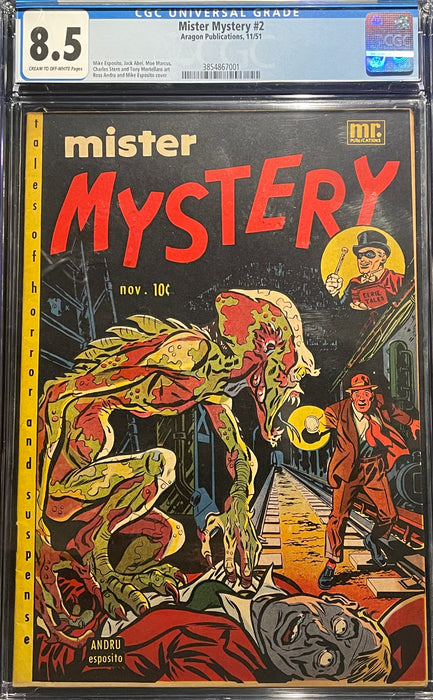 Mister Mystery #  2  CGC 8.5