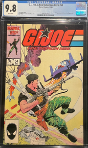 G.I. Joe, A Real American Hero # 54 CGC 9.8