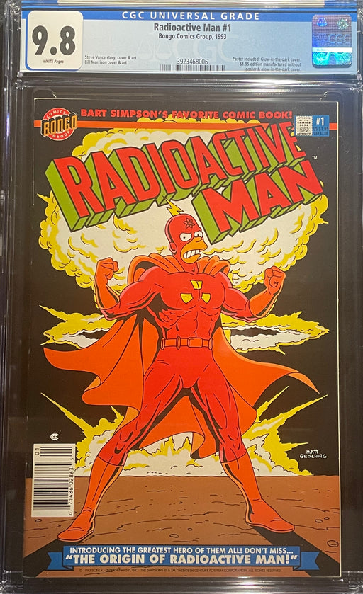 Radioactive Man #  1 Newsstand CGC 9.8