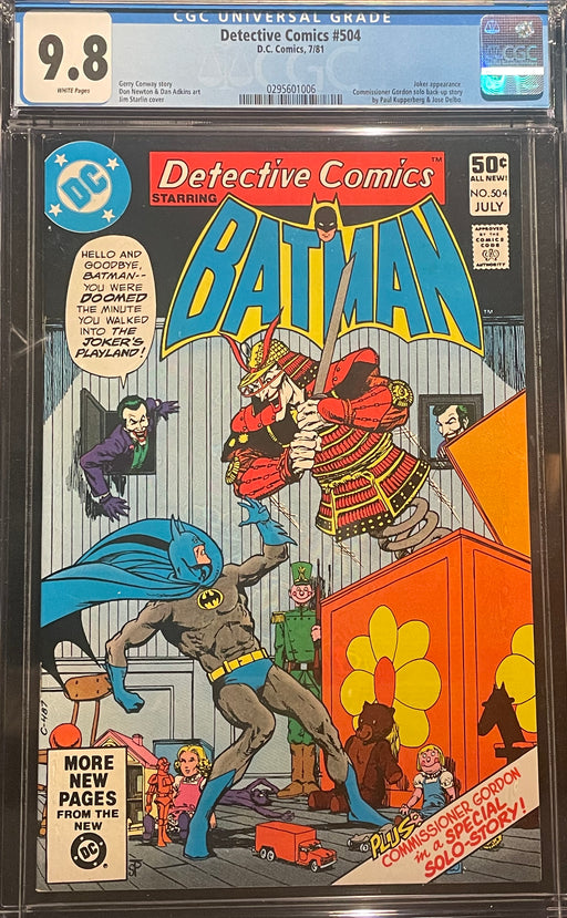 Detective Comics #504 CGC 9.8
