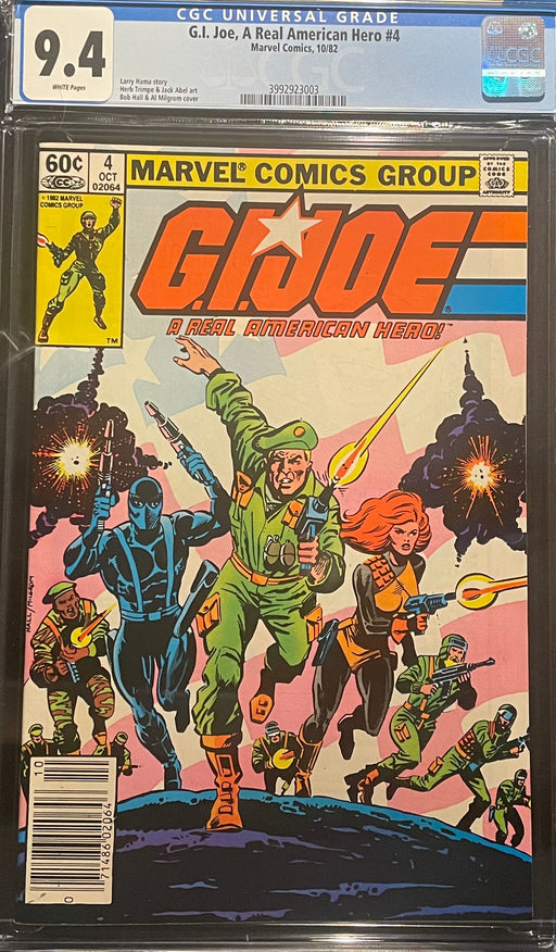 G.I. Joe, A Real American Hero #  4 CGC 9.4