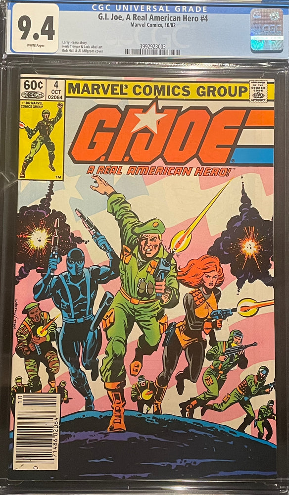 G.I. Joe, A Real American Hero #  4 CGC 9.4