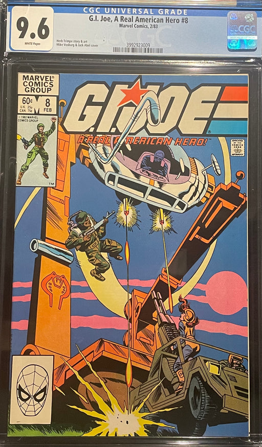 G.I. Joe, A Real American Hero #  8 CGC 9.6