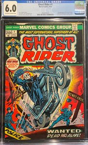 Ghost Rider #  1 CGC 6.0