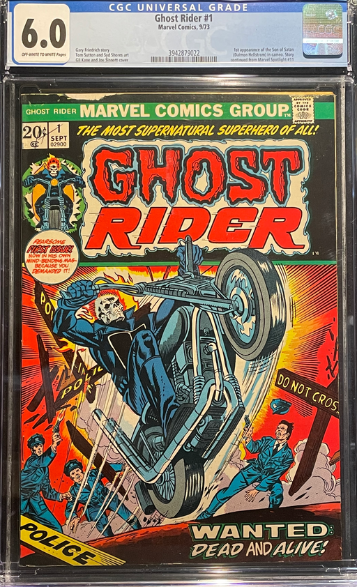 Ghost Rider #  1 CGC 6.0