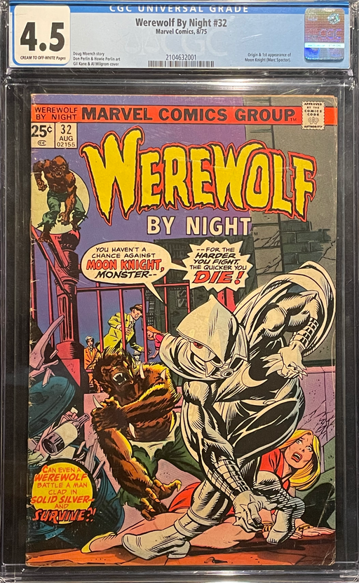 Werewolf by Night # 32 CGC 4.5