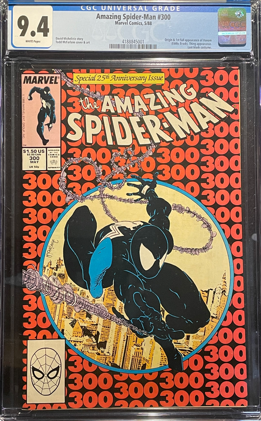Amazing Spider-Man #300  CGC 9.4