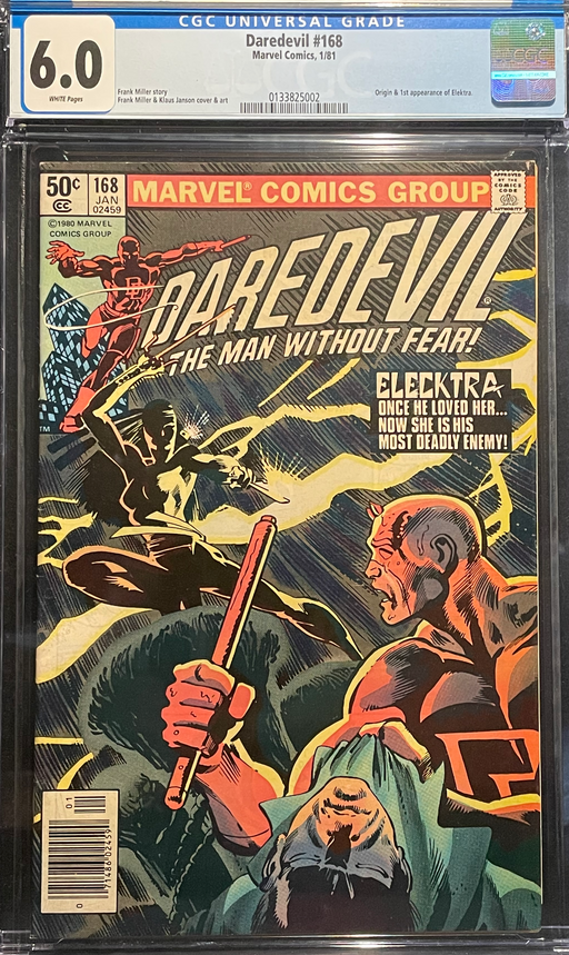 Daredevil #168  CGC 6.0