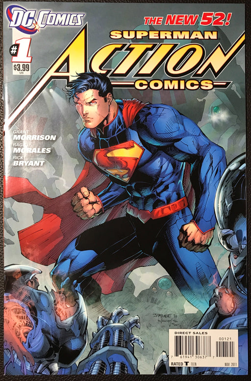 Action Comics #0,1-8,10-26 + Ann 1,2 NM (9.4)