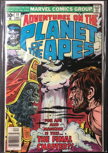 Adventures on the Planet of the Apes # 11 VF- (7.5)