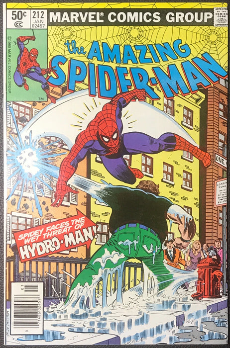 Amazing Spider-Man #212 Newsstand Variant VF (8.0)