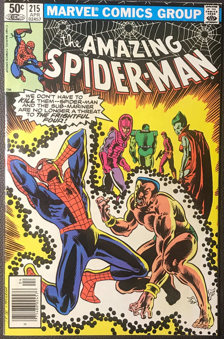 Amazing Spider-Man #215 Newsstand Variant VF (8.0)