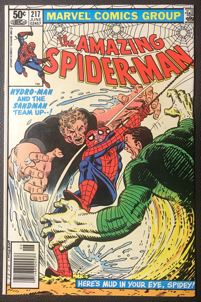 Amazing Spider-Man #217 Newsstand Variant FN+ (6.5)
