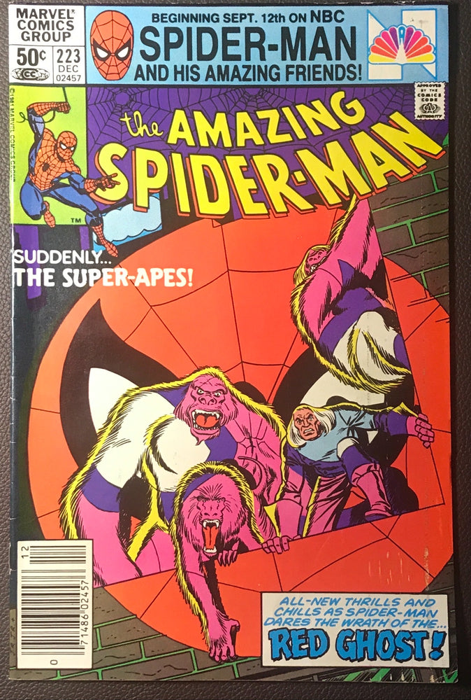 Amazing Spider-Man #223 Newsstand Variant FN+ (6.5)