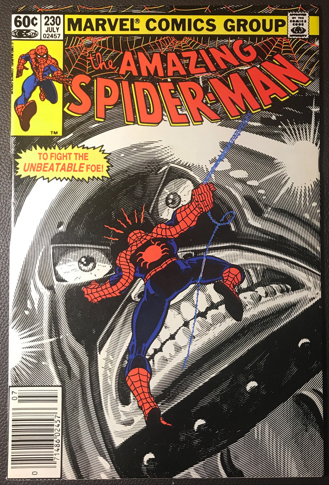 Amazing Spider-Man #230 Newsstand Variant VF+ (8.5)