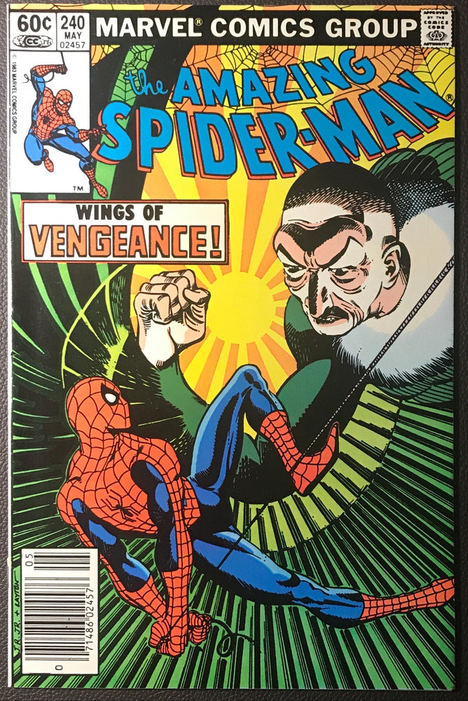 Amazing Spider-Man #240 Newsstand Variant VF (8.0)