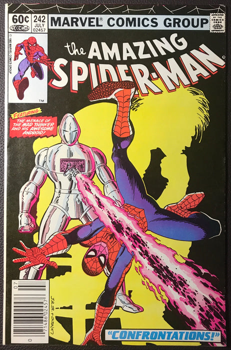 Amazing Spider-Man #242 Newsstand Variant VF (8.0)
