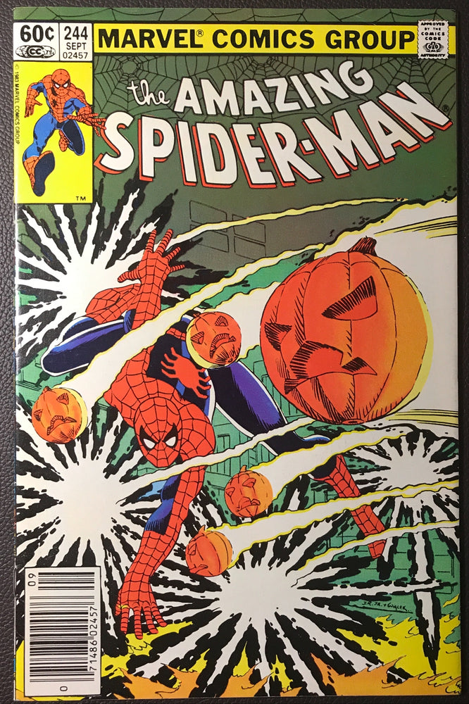 Amazing Spider-Man #244 Newsstand Variant VF/NM (9.0)