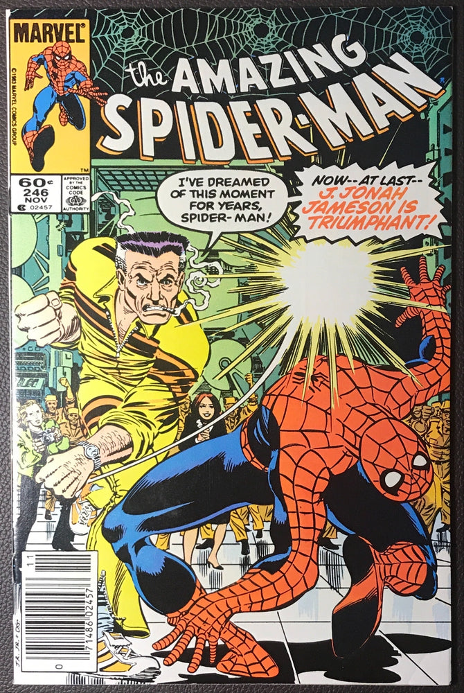 Amazing Spider-Man #246 Newsstand Variant FN/VF (7.0)
