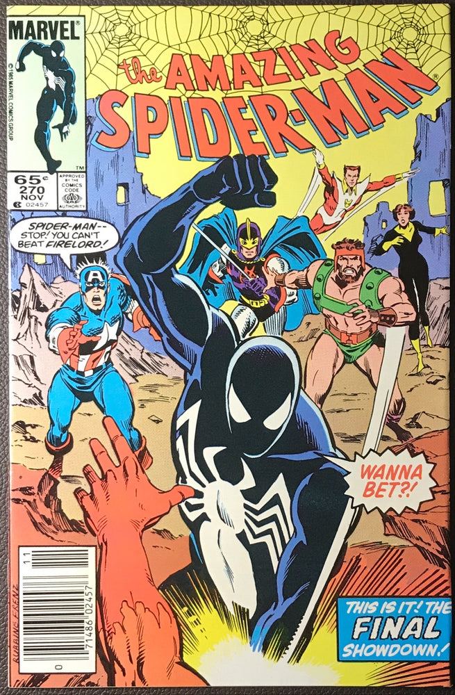 Amazing Spider-Man #270 Newsstand Variant NM (9.4)