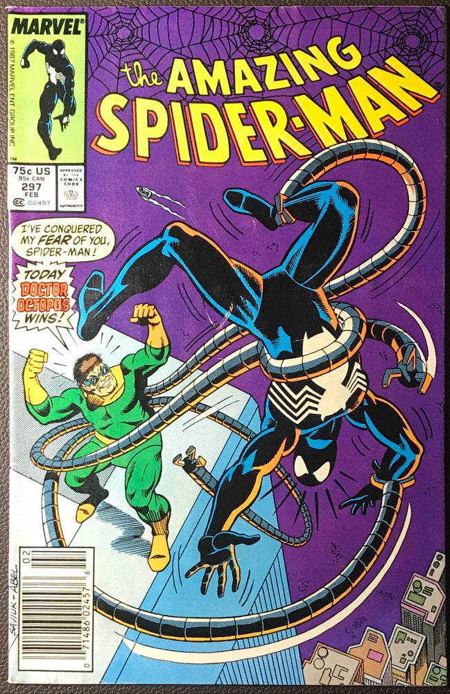 Amazing Spider-Man #297 Newsstand Variant VF- (7.5)
