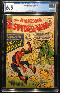 Amazing Spider-Man #  5  CGC 6.5