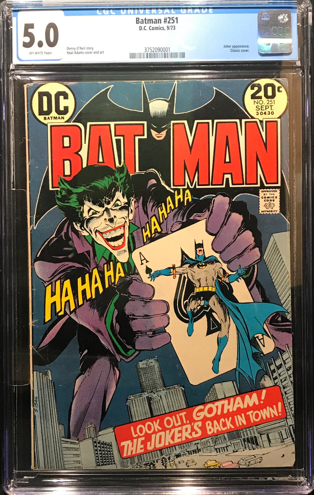 Batman #251 CGC 5.0
