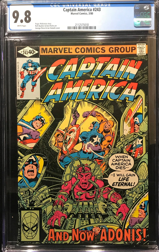 Captain America #243 CGC 9.8