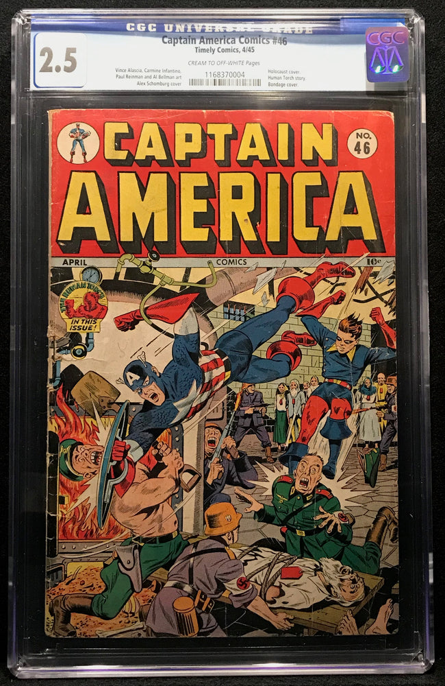 Captain America Comics # 46 CGC 2.5