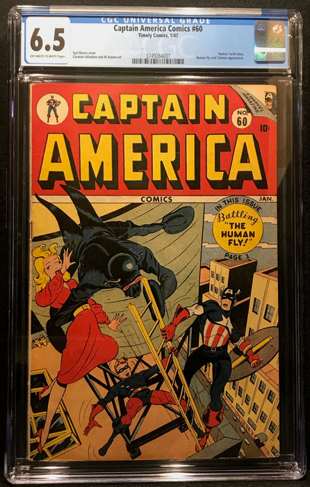 Captain America Comics # 60 CGC 6.5