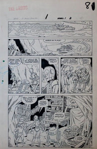 John Romita Sr. Star Wars: Droids #1 Story Page 8 (Marvel, 1986)