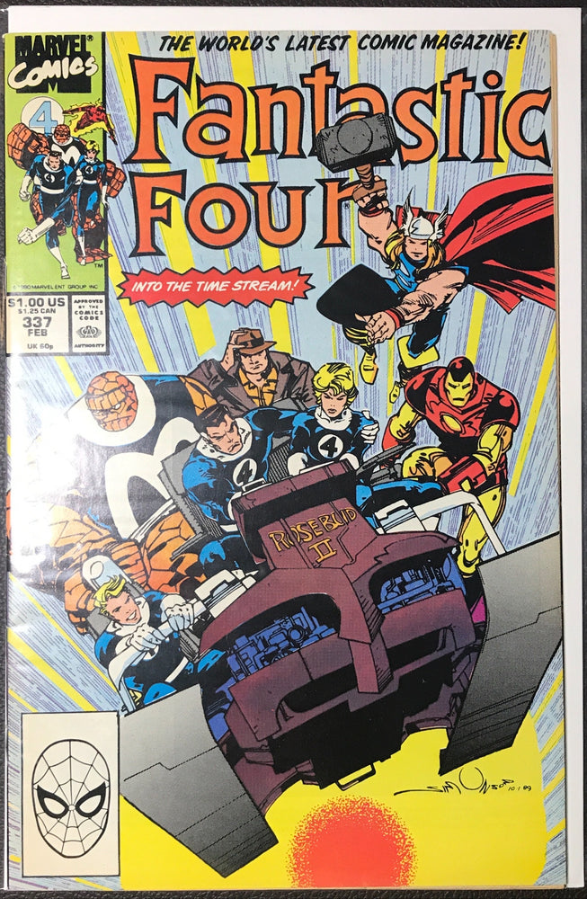 Fantastic Four #337 VF- (7.5)