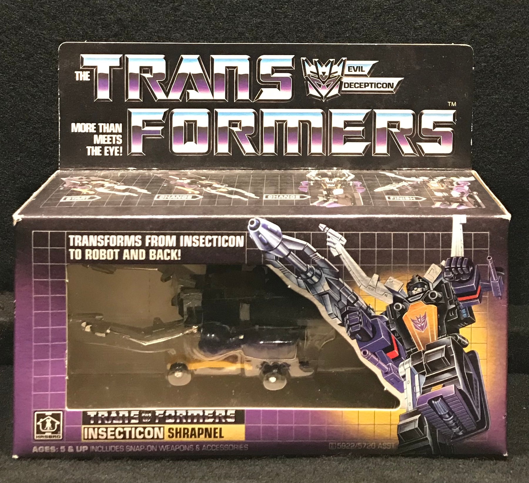 Hasbro Transformers G1 Insecticons Shrapnel
