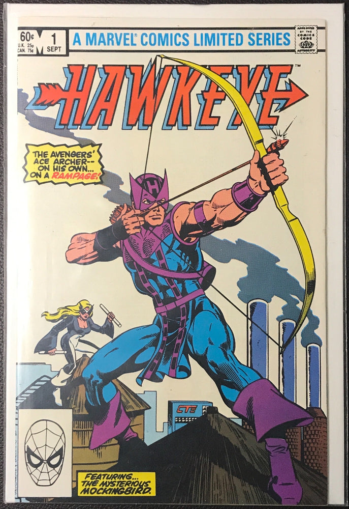 Hawkeye #1-4 VF/NM (9.0)