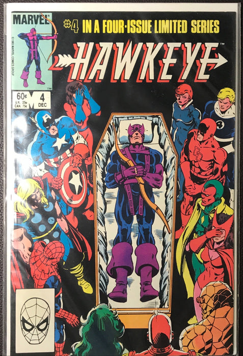 Hawkeye #1-4 VF/NM (9.0)