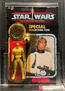 Kenner Star Wars POTF Luke Skywalker (Stormtrooper) AFA 75-Y
