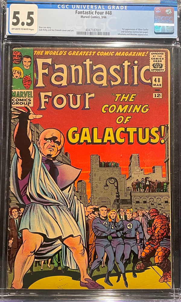 Fantastic Four # 48 CGC 5.5