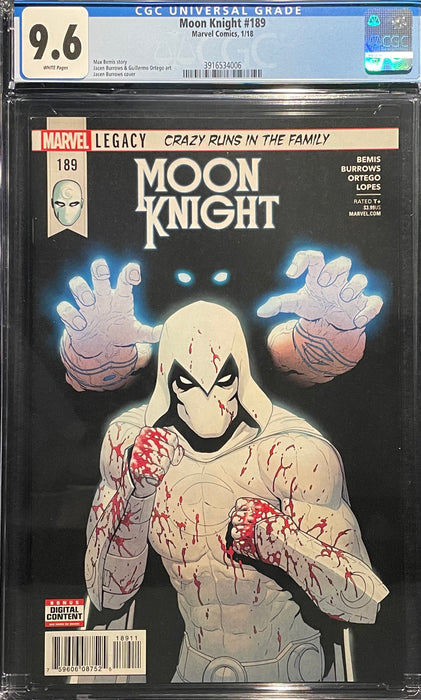 Moon Knight #189   CGC 9.6