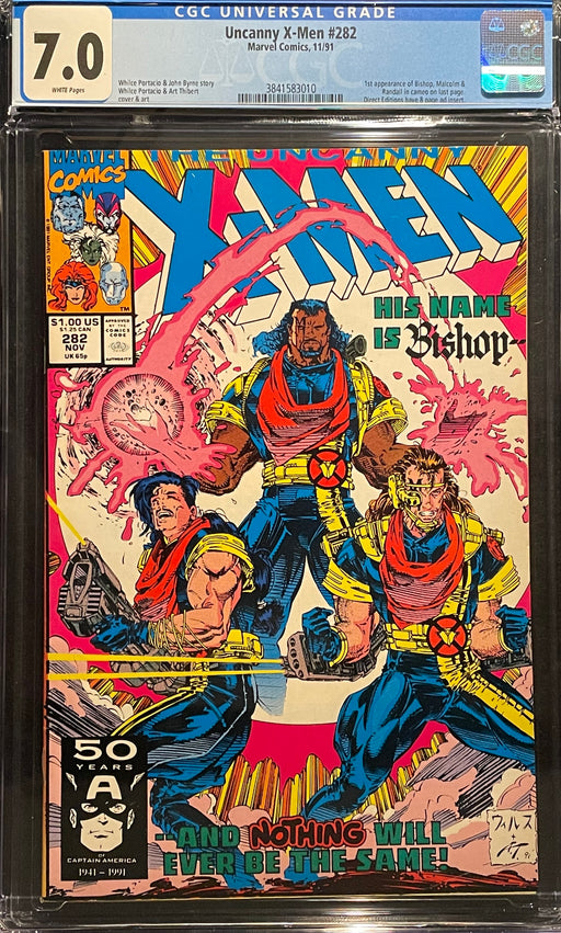 Uncanny X-Men #282  CGC 7.0
