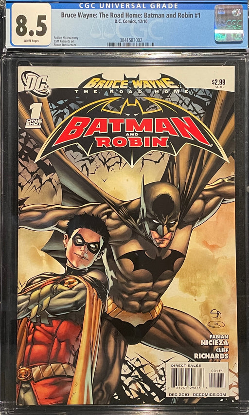 Bruce Wayne: The Road Home: Batman and Robin #  1  CGC 8.5