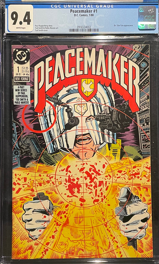 Peacemaker #  1  CGC 9.4