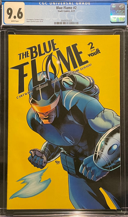 Blue Flame #  2  CGC 9.6