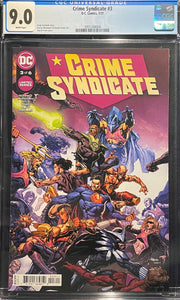 Crime Syndicate #  3 David Finch Cover CGC 9.0