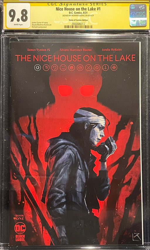 Nice House on the Lake #  1 Richard Luong Cover CGC 9.8 Signature