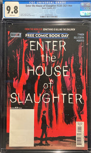 Enter the House of Slaughter Free Comic Book Day 2021   CGC 9.8